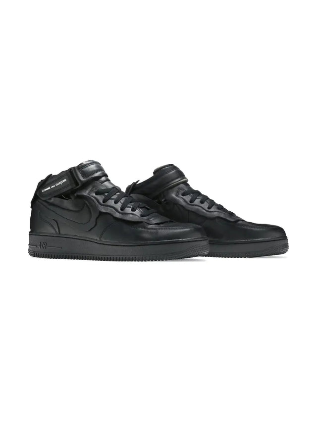 Comme des Garçons x Air Force 1 Mid 'Triple Black'