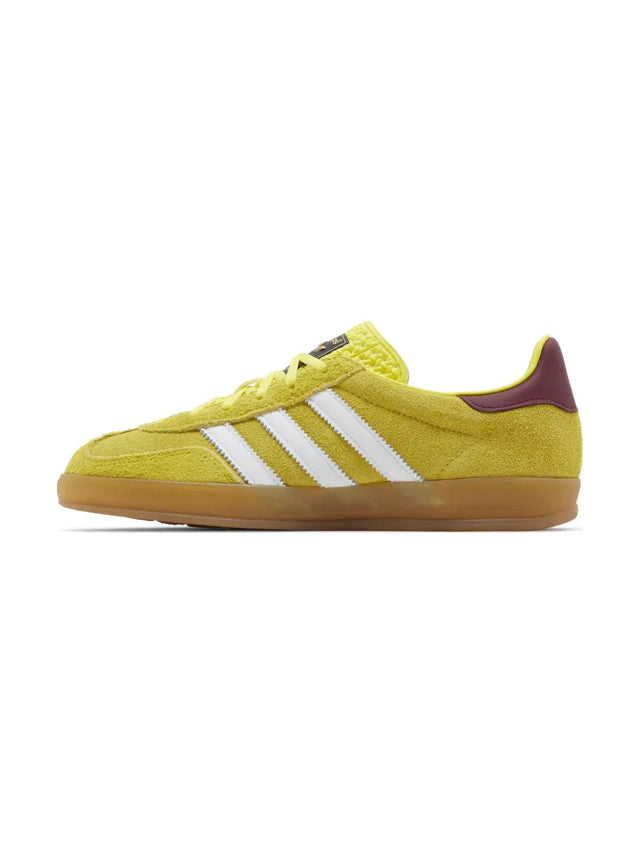 Wmns Gazelle Indoor 'Bright Yellow Burgundy'