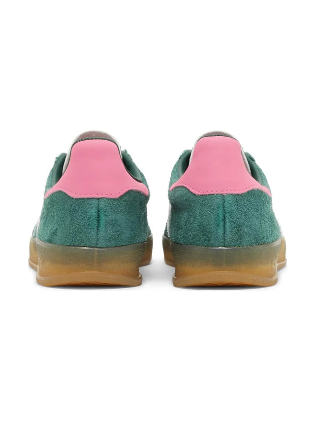 Wmns Gazelle Indoor 'Collegiate Green Pink'