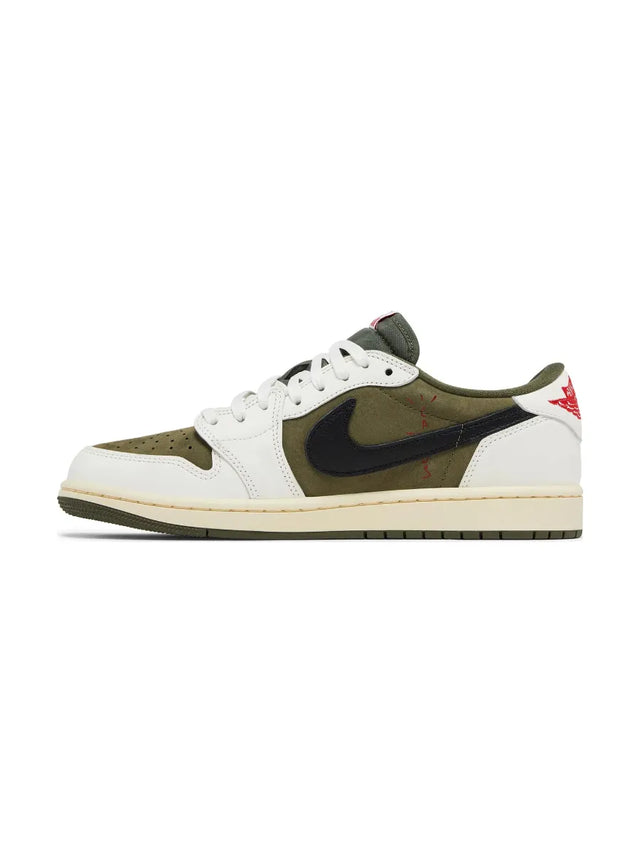 Travis Scott x Air Jordan 1 Low OG SP 'Reverse Olive / Medium Olive'