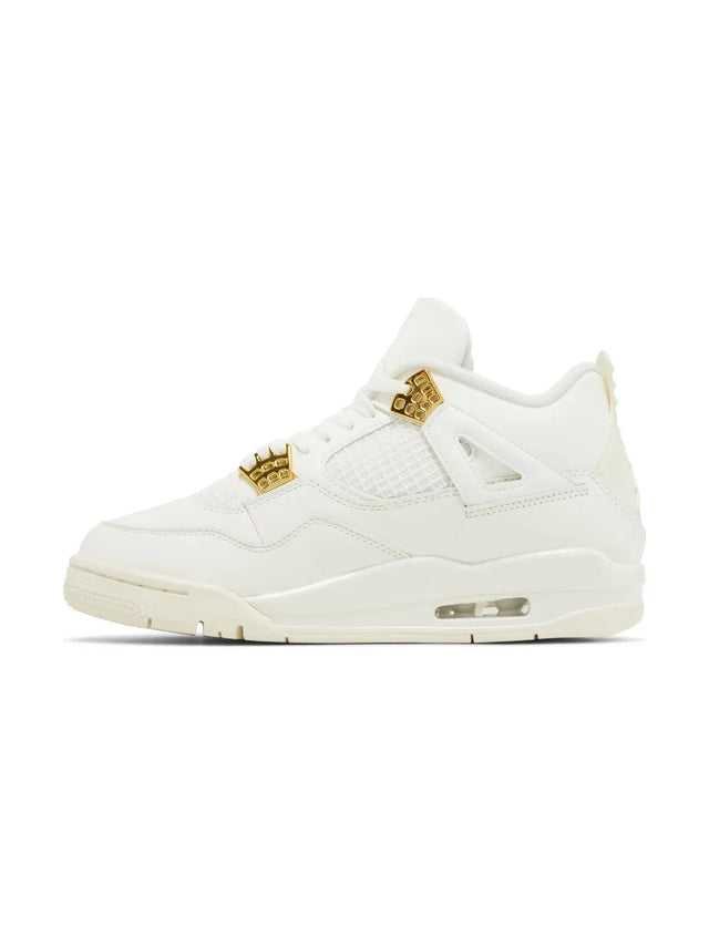 Wmns Air Jordan 4 Retro 'Metallic Gold'