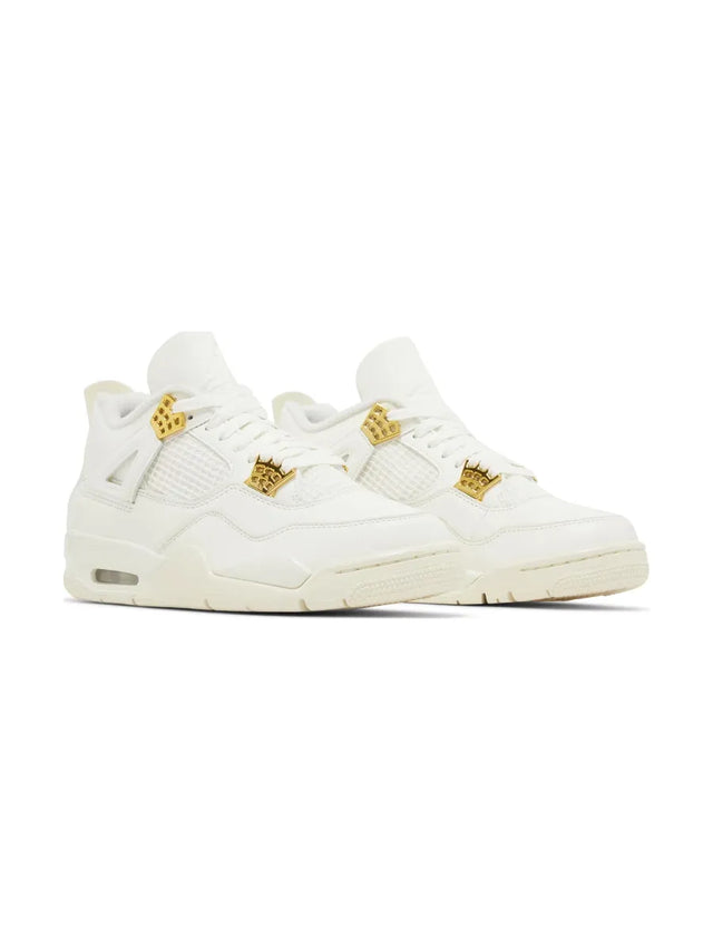 Wmns Air Jordan 4 Retro 'Metallic Gold'