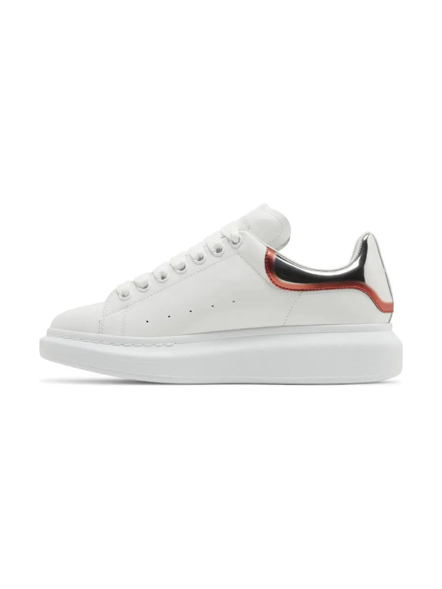 Alexander McQueen Oversized Sneaker 'White Silver Lust Red'