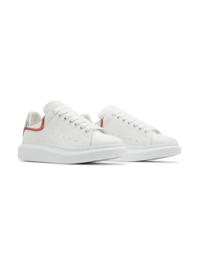 Alexander McQueen Oversized Sneaker 'White Silver Lust Red'