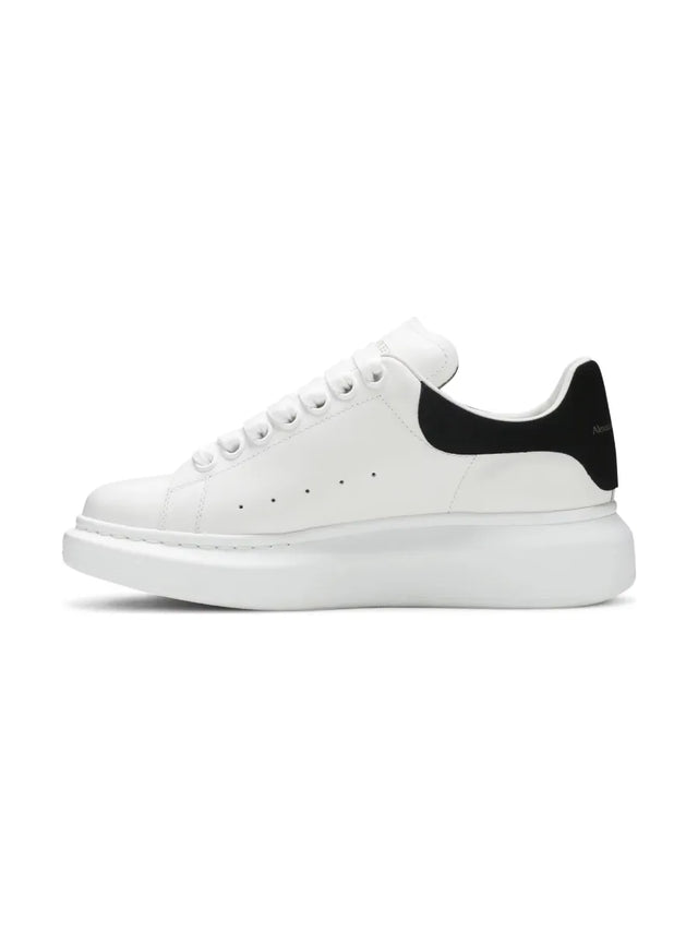 Alexander McQueen Wmns Oversized Sneaker 'White Black' 2019