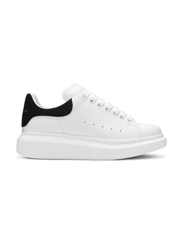 Alexander McQueen Wmns Oversized Sneaker 'White Black' 2019