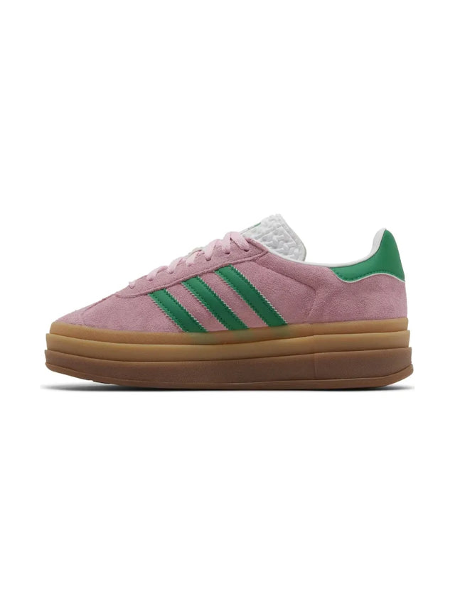 Wmns Gazelle Bold 'True Pink Green'