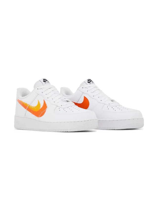 Air Force 1 '07 'Spray Paint Swoosh - Safety Orange'