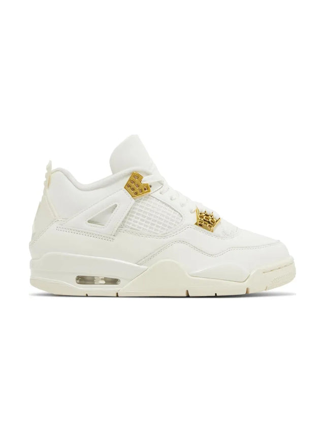 Wmns Air Jordan 4 Retro 'Metallic Gold'