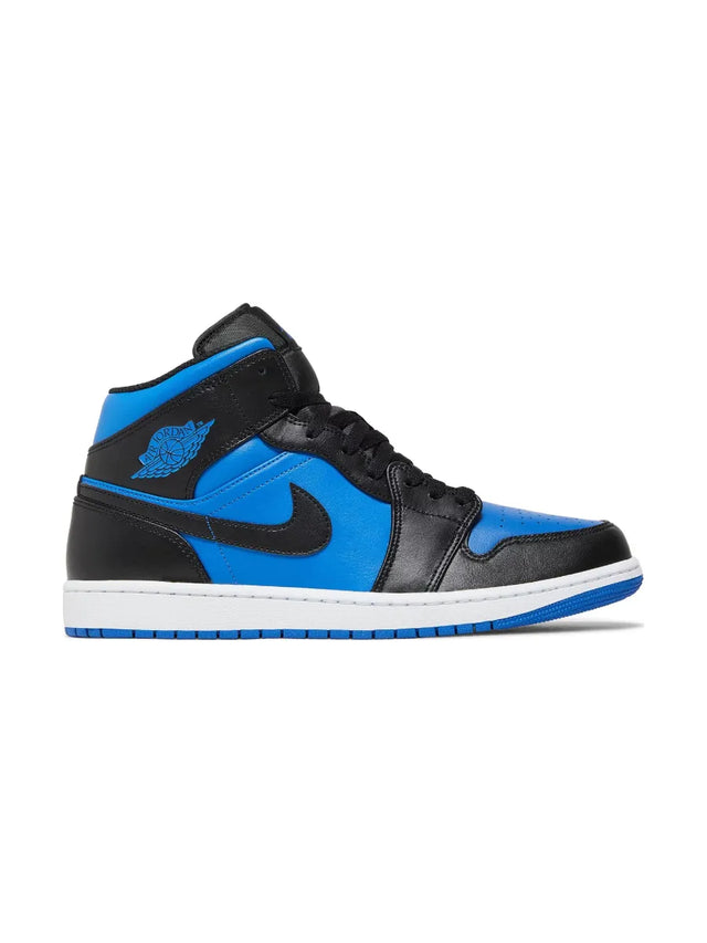 Air Jordan 1 Mid 'Black Royal Blue'