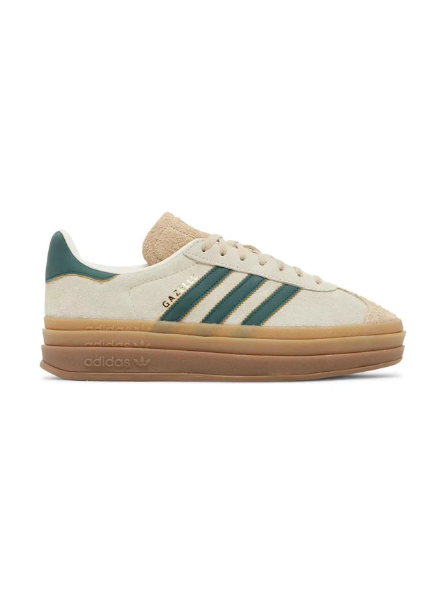 Wmns Gazelle Bold 'Cream Collegiate Green'