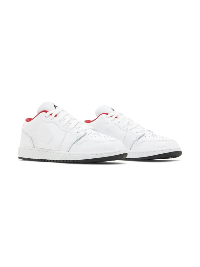 Air Jordan 1 Low GS 'White Gym Red'